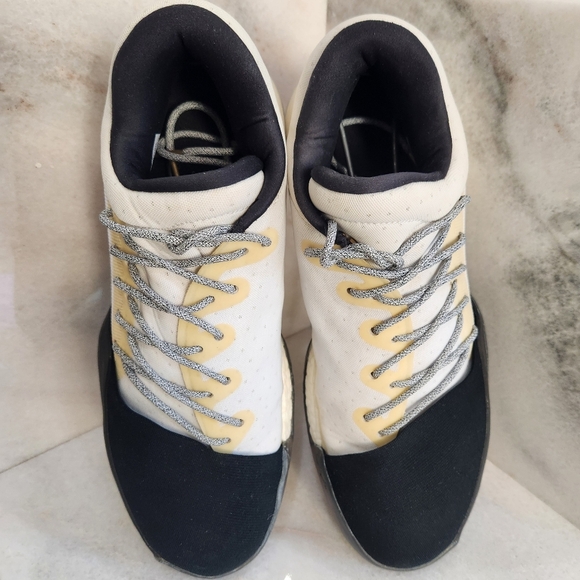 Adidas Harden Vol. 1 Disruptor 2017 -Black/White  BW0552 ,Mens - Picture 3 of 13